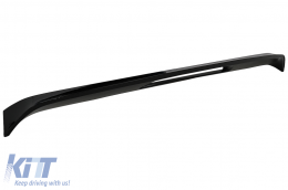 Add-On Spoiler Aile Aileron toit pour VW Polo 6R 6C 2009-2017 Noir brillant-image-6091081