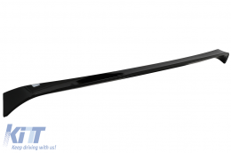 Add-On Spoiler Aile Aileron toit pour VW Polo 6R 6C 2009-2017 Noir brillant-image-6091082