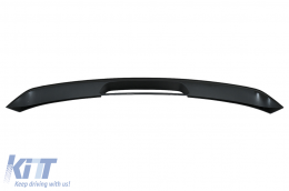 Add-On Spoiler Aile Aileron toit pour VW Polo 6R 6C 2009-2017 Noir brillant-image-6091086