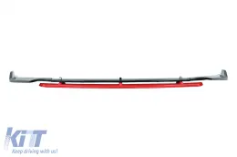 image-56-Add-On Spoiler Estensione labbro anteriore per VW Polo AW MK6 2018+ Nero lucido