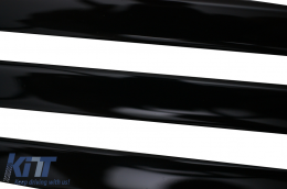Add On Strisce porta Adesivo laterale Nero Luci svolta per Mercedes G W463 89-15-image-6063422