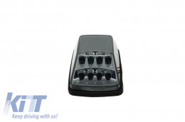 Add On Strisce porta Adesivo laterale Nero Luci svolta per Mercedes G W463 89-15-image-6063453