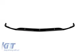 Additifs C63S pour pare-chocs avant C63 A Design adapté pour Mercedes Classe C W205 berline, S205 break 2019-2020, laqué noir-image-6137881