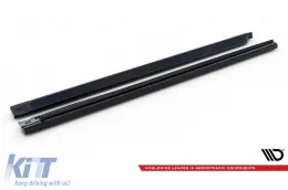 Additifs Maxton Design adaptés pour Audi Q7 2015-2019, laqué noir-image-6140294