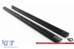 Additifs Maxton Design adaptés pour Audi Q7 2015-2019, laqué noir-image-6140295