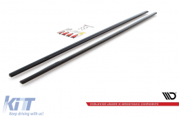 Additifs Maxton Design adaptés pour bas de caisse M pour BMW Série 5 E39 1998-2003 M5 ou avec pack M, noir mat-image-6143788