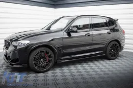 Additifs Maxton Design adaptés pour jupes latérales BMW X3 M F97 après 2021, laqué noir-image-6236354