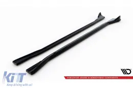 Additifs Maxton Design adaptés pour jupes latérales BMW XM G09 après 2022, laque noire-image-6236464