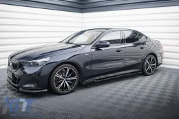 Additifs Maxton Design version 1 adaptés pour BMW Série 5 G60 avec pack M après 2023, laqué noir-image-6143858