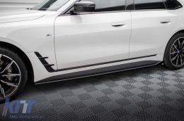 Additifs Maxton Design version 1 adaptés pour jupes latérales BMW i4 G26 avec pack M après 2021, laqué noir-image-6143965
