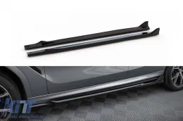 image-4-Additifs Maxton Design version 2 adaptés pour jupes latérales BMW X6 G06 après 2023, laqué noir