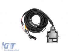 Additional electric steps suitable for Mercedes G-Class W464 after 2018, for the model with factory-installed steps, for long wheelbase, without side tips-image-6231525