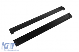 Additional electric steps suitable for Mercedes G-Class W464 G63 after 2018, for the model with factory-installed steps, for long wheelbase, with side tips.-image-6231660
