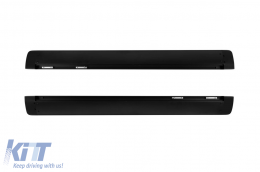 Additional electric steps suitable for Mercedes G-Class W464 G63 after 2018, for the model with factory-installed steps, for long wheelbase, with side tips.-image-6231664