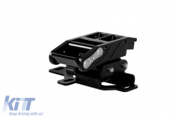 Additional electric steps suitable for Mercedes G-Class W464 G63 after 2018, for the model with factory-installed steps, for long wheelbase, with side tips.-image-6231668