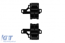 Additional electric steps suitable for Mercedes G-Class W464 G63 after 2018, for the model with factory-installed steps, for long wheelbase, with side tips.-image-6231669