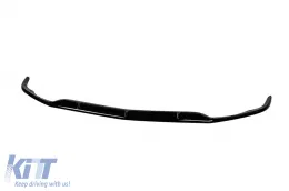 Additivi C63S per paraurti anteriore C63 A Design adatto per Mercedes Classe C W205 berlina, S205 station wagon 2019-2020, verniciato nero-image-6137882