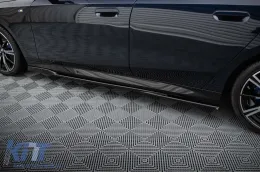 Additivi Maxton Design versione 1 adatti per BMW Serie 5 G60 con pacchetto M dopo il 2023, verniciato di nero-image-6143860