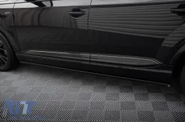 Additivi Maxton Design versione 2 adatti per Audi SQ7, Q7 S-Line 2016-2019, verniciatura nera-image-6235940
