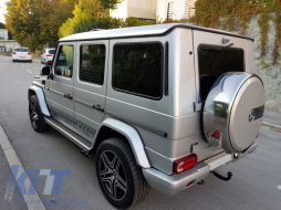 Adhesivos de vinilo lateral Gris oscuro para MERCEDES clase G W463 1989-2017-image-6033757