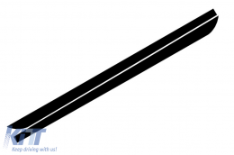 Adhesivos laterales Vinilo Negro mate para BMW 5 F10 F11 2011+ M-Performance Look-image-6021278