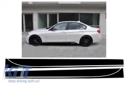 image-3-Adhesivos Vinilo calcomaní­as negro para BMW 3er F30 F31 11+ M-Performance Look