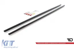 Adiciones Maxton Design adecuadas para faldones laterales M para BMW Serie 5 E39 1998-2003 M5 o con paquete M, negro mate-image-6143788