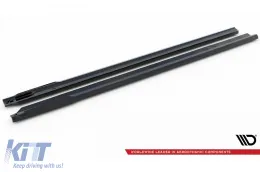 Aditivos Maxton Design adecuados para BMW Serie 7 M-Pack, M760E G70 después de 2022, lacado negro-image-6236245
