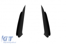 image-27-Aero add-ons type 63 suitable for rear A design bumper of Mercedes C-Class W206, S206 after 2021, black lacquer