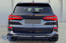 Aero body kit BMW X5 G05 (2018-tól) modellekhez, M-Tech Black Knight Dizájn, zongorafekete-image-6278834