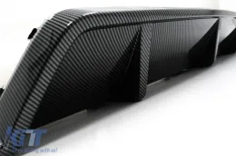 Aero Body Kit подходящ за BMW X5 G05 (2018-up) M-Tech Черен Knight Дизайн Въглеродни влакна-image-6080066