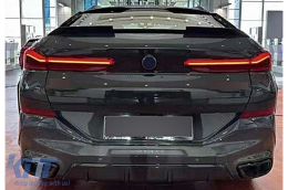 Aero Body Kit BMW X6 G06 LCI M-Sport (2024-) Black Knight Design Piano Black-image-6114227