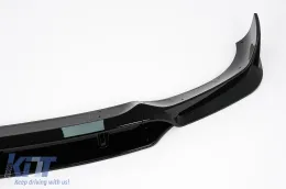 Aero Body Kit подходящ за BMW X6 G06 (10.2019-up) M-Tech Черен Knight Дизайн Piano Black-image-6100465