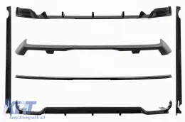 Aero Body Kit BMW X7 G07 LCI M-Tech (2023-) Black Knight Design Piano Black-image-6114696