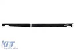 Aero Body Kit BMW X7 G07 LCI M-Tech (2023-) Black Knight Design Piano Black-image-6114715