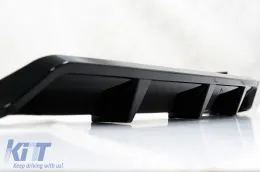 Aero Body Kit подходящ за BMW X7 G07 (2018-up) M-Tech Черен Knight Дизайн Piano Black-image-6080145