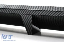 Aero Body Kit, подходящ за BMW X7 G07 (2018-up) M-Tech Черен Knight Дизайн Въглеродни влакна Look-image-6080172
