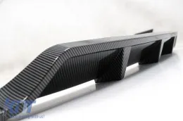 Aero Body Kit, подходящ за BMW X7 G07 (2018-up) M-Tech Черен Knight Дизайн Въглеродни влакна Look-image-6080174