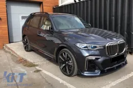 Aero Body Kit, подходящ за BMW X7 G07 (2018-up) M-Tech Черен Knight Дизайн Въглеродни влакна Look-image-6080179