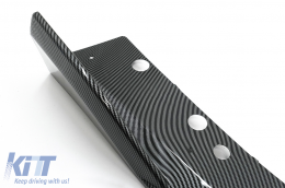 Aero Body Kit Carbon Fiber with Central Kidney Grilles Piano Black suitable for BMW X5 G05 (2018-2022) M-Tech Black Knight Design-image-6080544