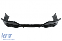 Aero Body Kit Carrocería para BMW Serie 7 G70 M-Tech 2022+ Black Knight Design Negro brillante-image-6112757