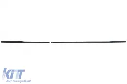 Aero Body Kit Carrocería para BMW Serie 7 G70 M-Tech 2022+ Black Knight Design Negro brillante-image-6112777