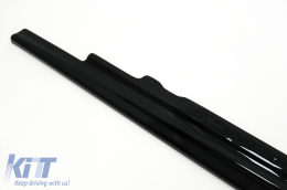 Aero Body Kit els? l?kh?r?t? toldat, diff?zor ?s k?sz?b spoilerek Mercedes E-osztály E63 W213 S213 (2016-2019) Piano Black-image-6095700