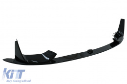 Aero Body Kit els? l?kh?r?t? toldat és diff?zor BMW F80 M3 Sedan F82 M4 Coupe (2014-2019) M Sport Design Piano Black-image-6095319