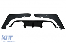 Aero Body Kit els? l?kh?r?t? toldat és diff?zor BMW F80 M3 Sedan F82 M4 Coupe (2014-2019) M Sport Design Piano Black-image-6095331