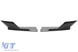 Aero Body Kit első lökhárító spoiler és hátsó díszlécek BMW F95 X5M Competition (2018-tól) Zongora fekete-image-6094383