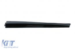 Aero Body Kit első lökhárító spoiler és hátsó díszlécek BMW F95 X5M Competition (2018-tól) Zongora fekete-image-6094392