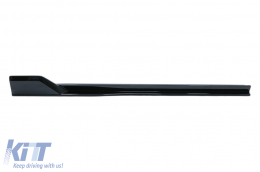 Aero Body Kit első lökhárító spoiler és hátsó díszlécek BMW F95 X5M Competition (2018-tól) Zongora fekete-image-6094393