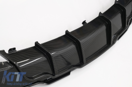 Aero Body Kit Extension suitable for Tesla Model 3 (2017-up) Carbon Look-image-6086836