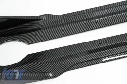 Aero Body Kit Fibra carbon Rejillas para BMW X5 G05 2018-2022 M-Tech Black Knight Look-image-6080515